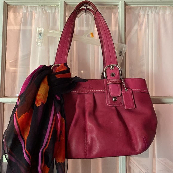 Coach bag #G0973-F13732 leather, 15x9x4,5”, pre-owned, somewhere changed color - Picture 5 of 17